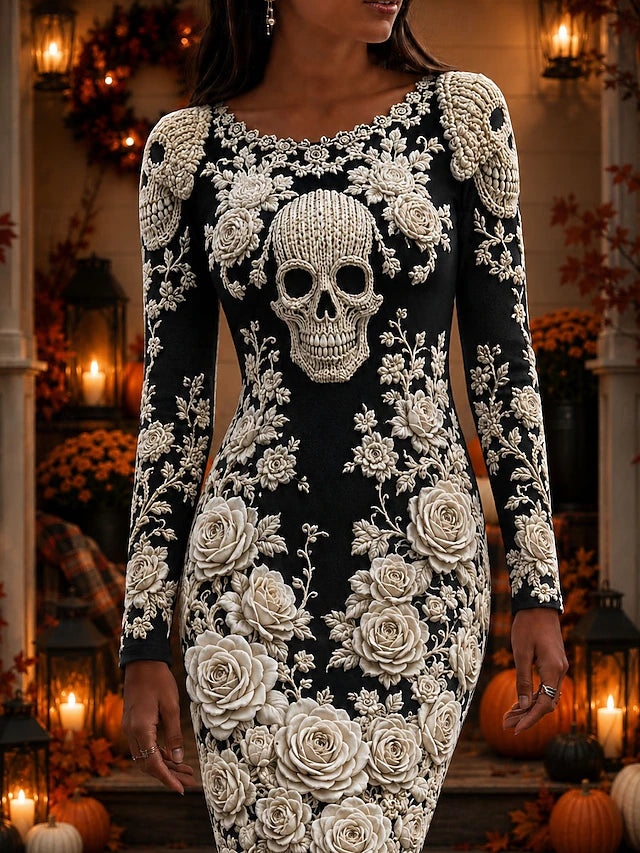 Halloween Dames Mini-jurk