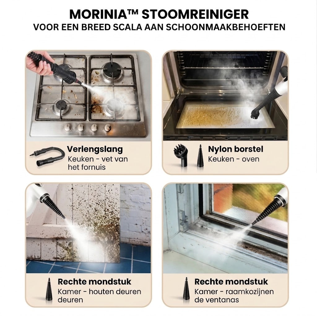 Morinia™ Stoomreiniger